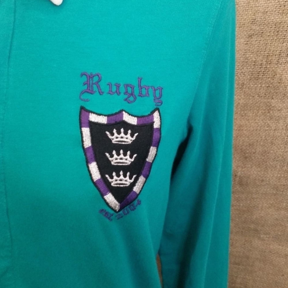 RUGBY 🏉 RL Turquoise Top - Picture 5 of 6
